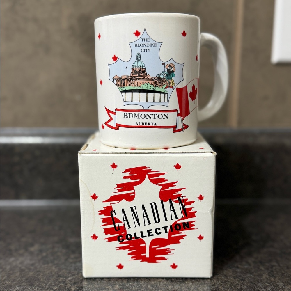 Canadian Collection Edmonton Mug With Box